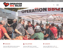 Tablet Screenshot of operationbbqrelief.org